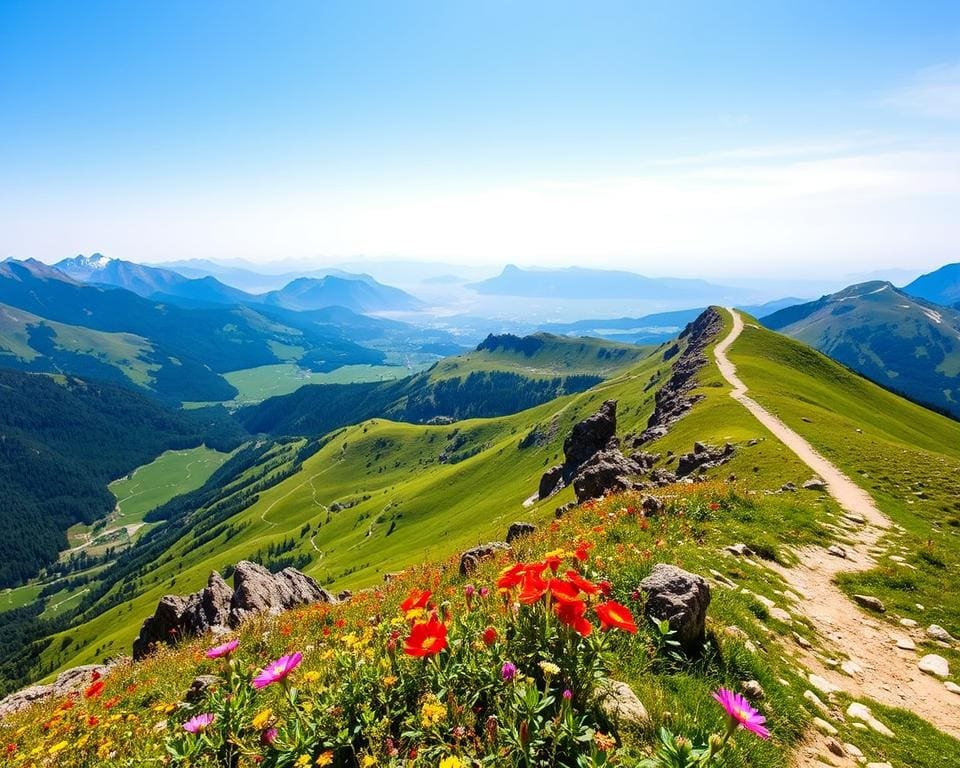 Aussichtspunkte und Alpenpanorama in Triesenberg