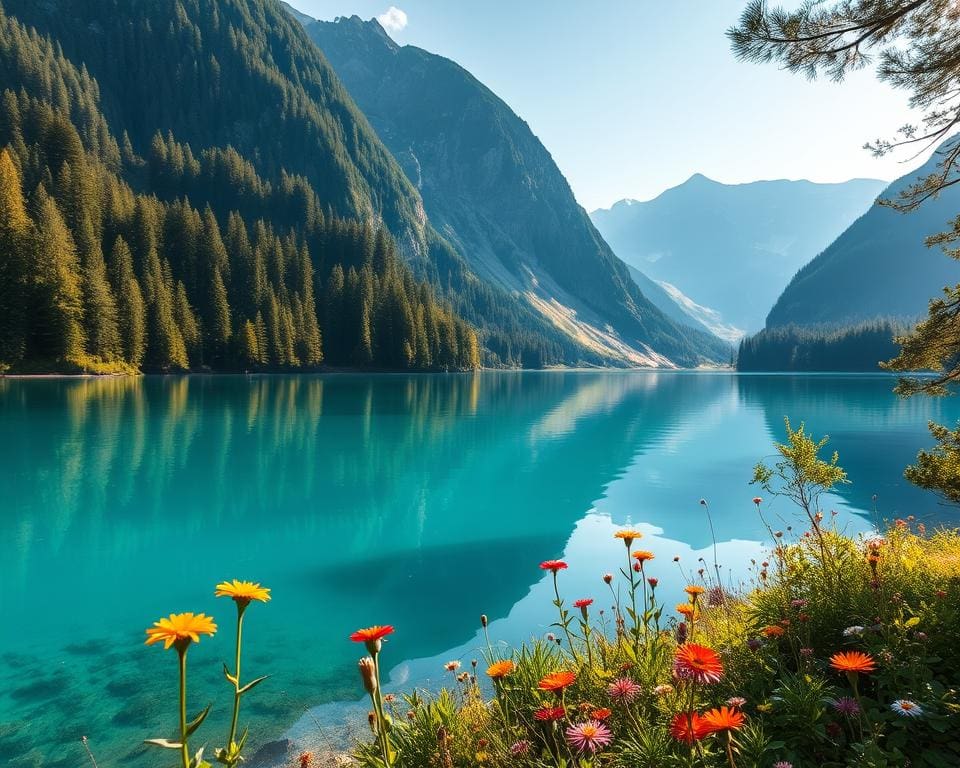 Blausee und seine Fotomöglichkeiten