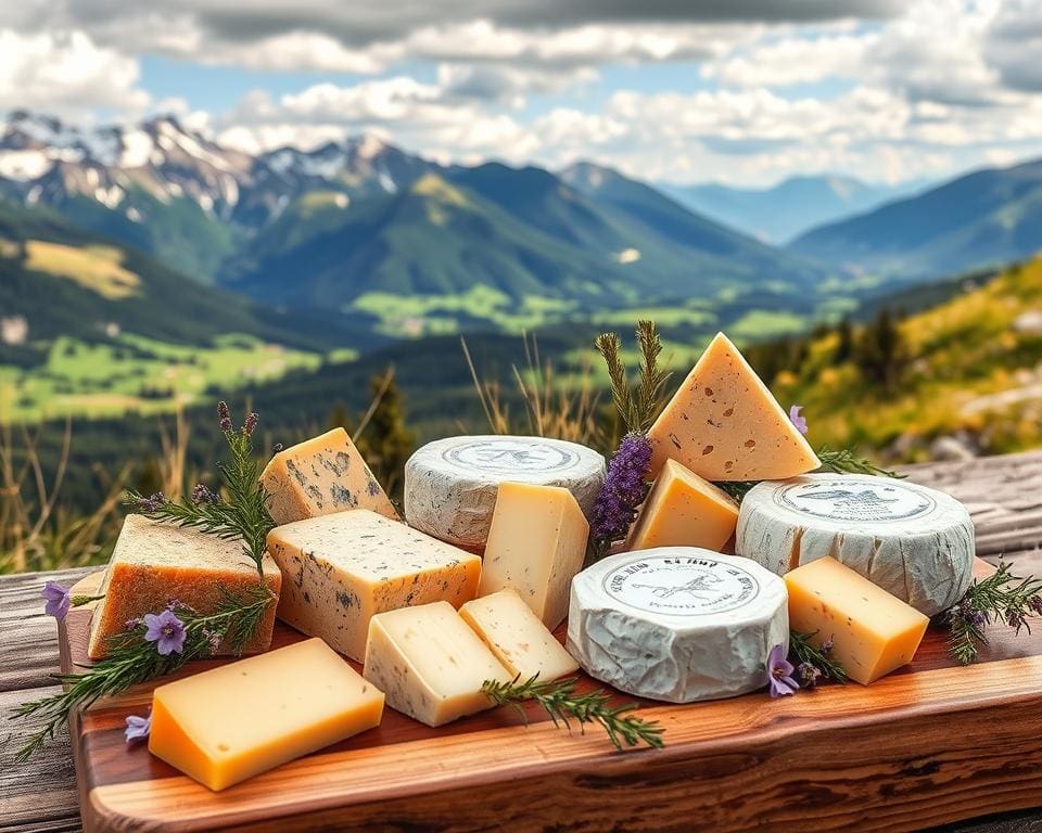 Käsespezialitäten in der Auvergne