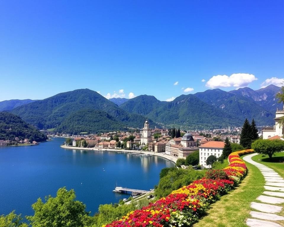 Lugano und die Region Tessin