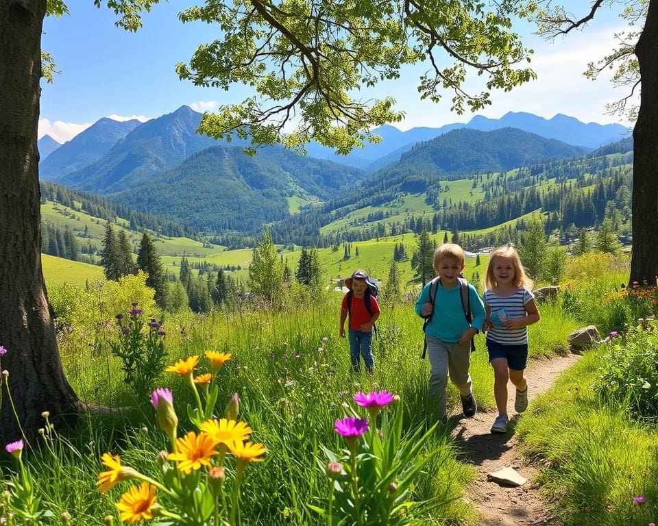 Wanderungen mit Kindern in Montchavin