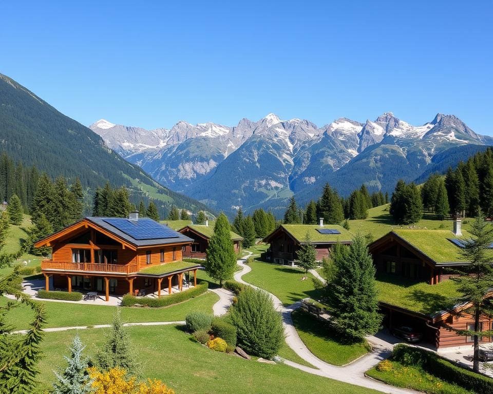 Nachhaltige Unterkünfte in den deutschen Alpen