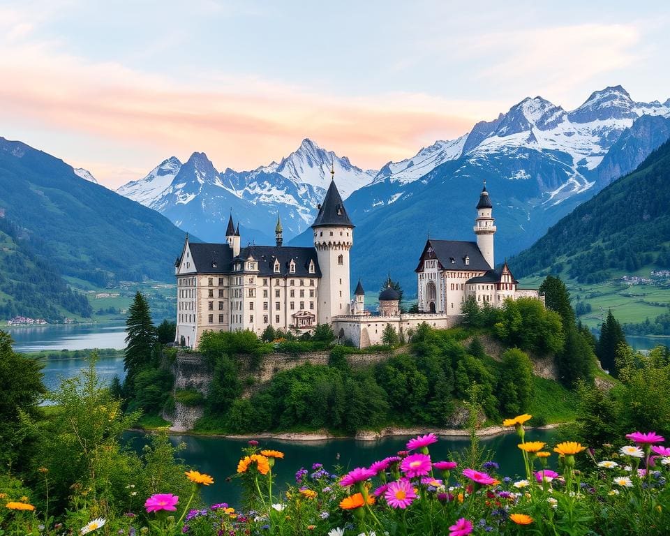 Schlössertouren in den Alpen