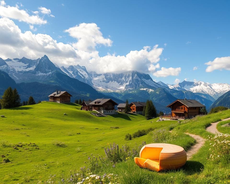Arêches-Beaufort in den Französischen Alpen