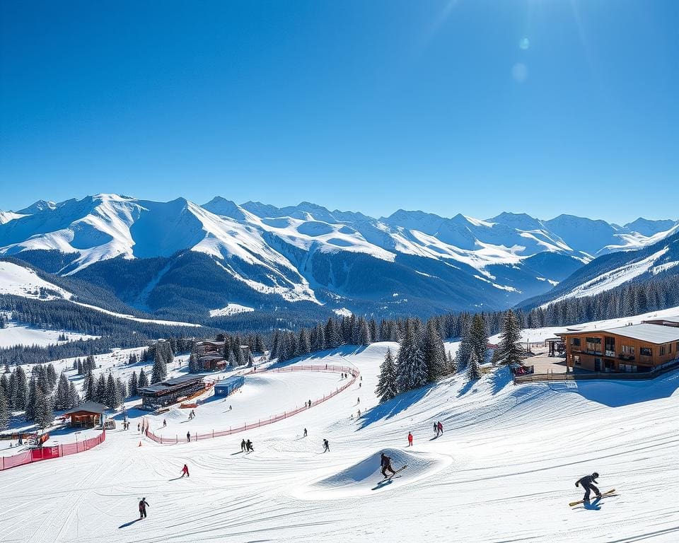 Flims-Laax Snowparks und Pisten