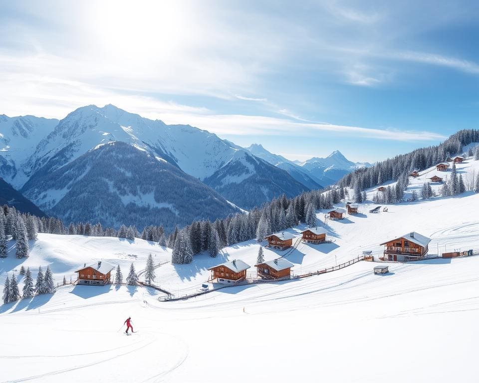 Obereggen perfekte Skibedingungen