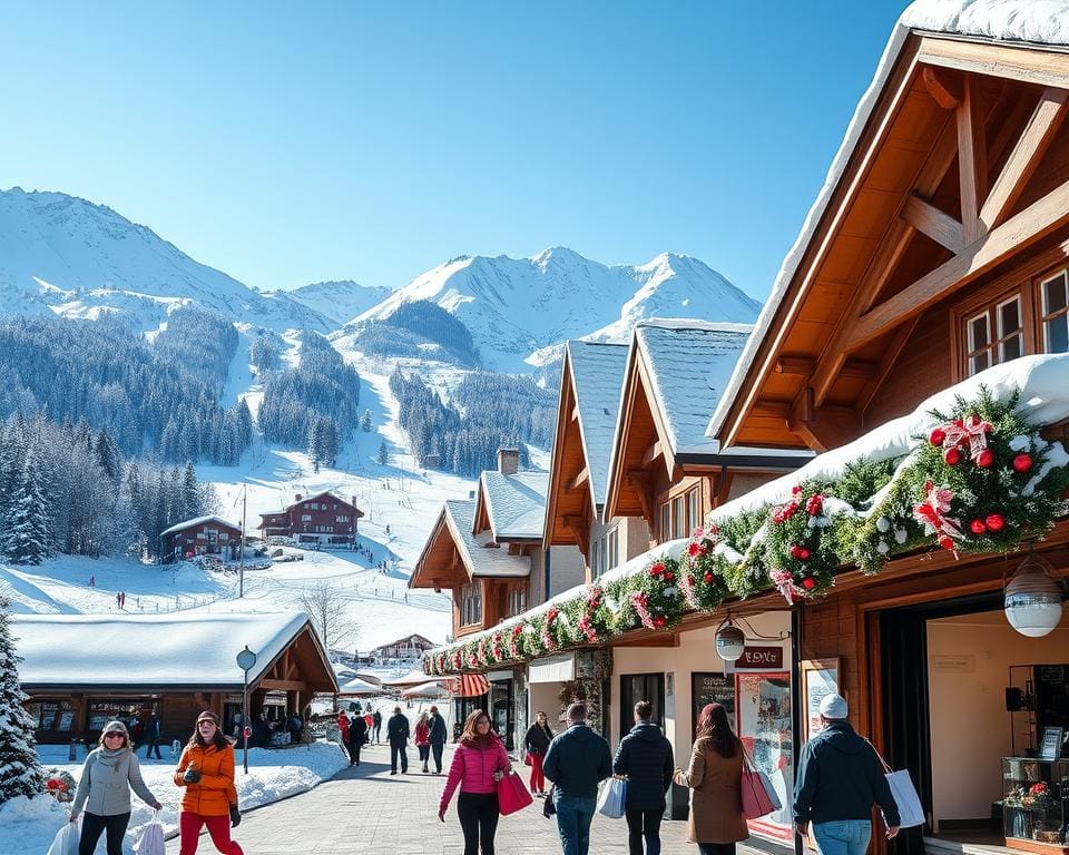 Samnaun: Wintersport und zollfreies Shopping verbinden