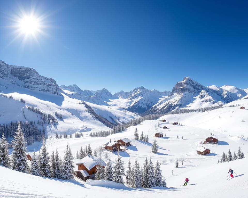 Skifahren im Val di Fassa