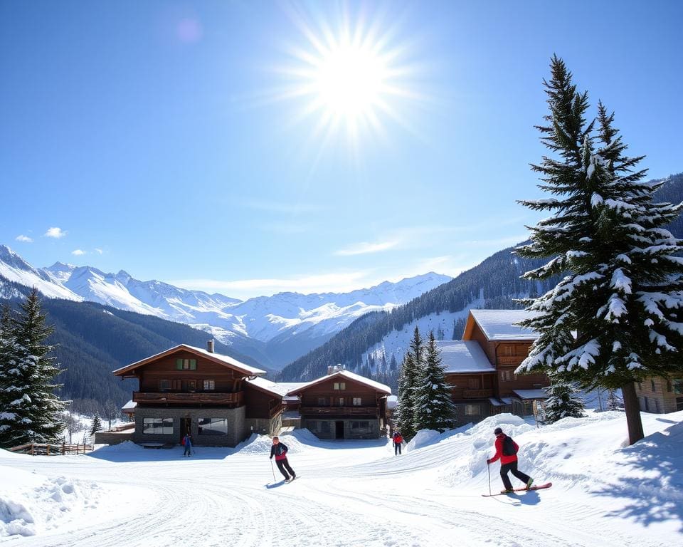 Skifahren in Grimentz