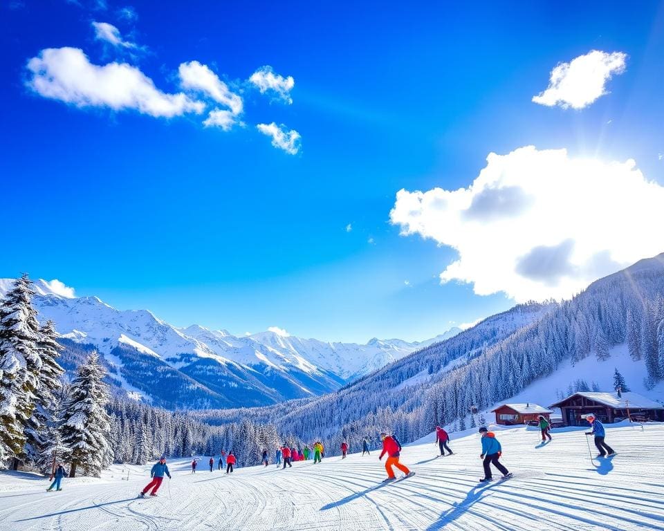 Skifahren und Snowboarden im Zillertal