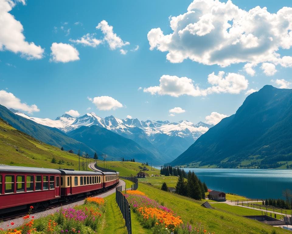 Zugreise nach Villaroger