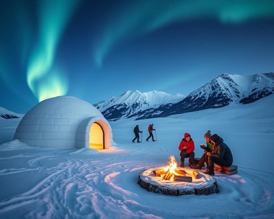 Aktivitäten rund um die Iglu Übernachtung