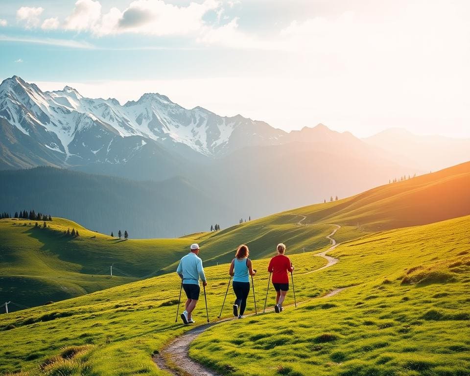 Schweiz: Wie gesund ist Nordic Walking?