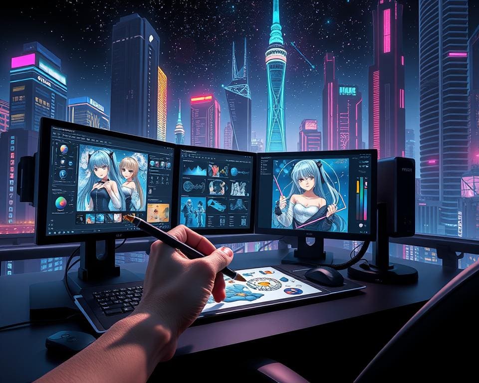 Wie generiere ich Anime Figuren mit einem AI Art Generator?