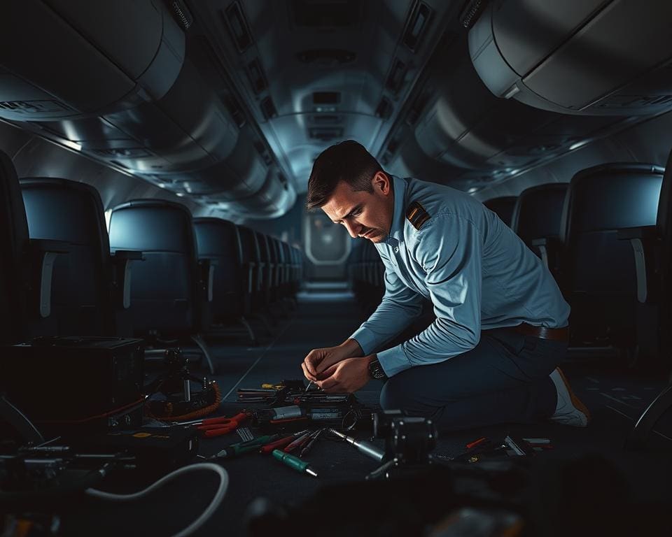 Flugzeug Techniker Tätigkeiten