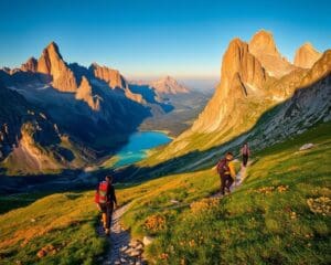 Was macht die Dolomiten ideal fuer Bergabenteuer?