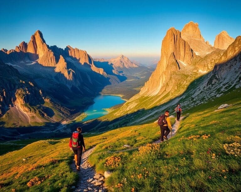 Was macht die Dolomiten ideal fuer Bergabenteuer?