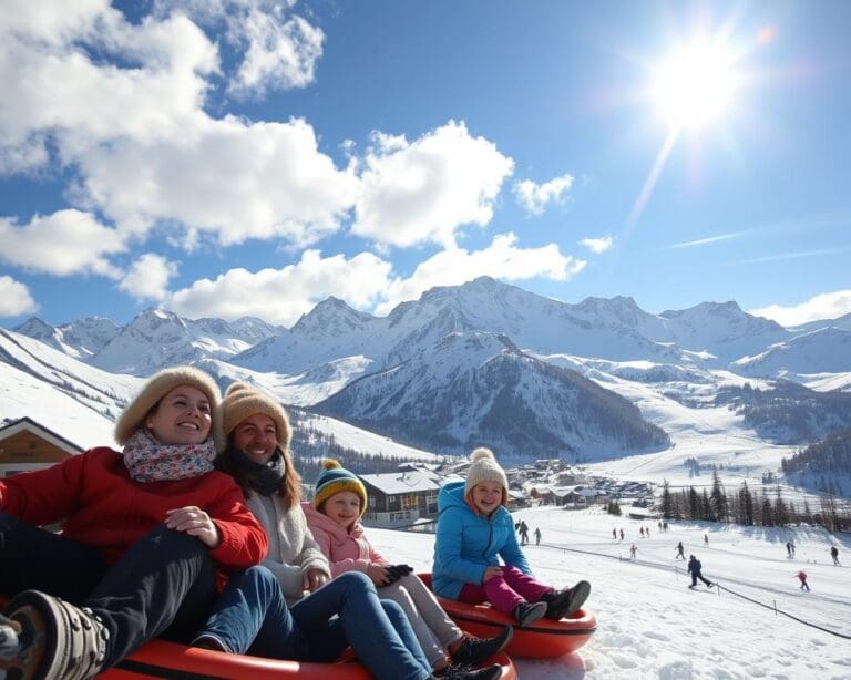 Was sind schoene Ziele fuer Winterferien mit Kindern?