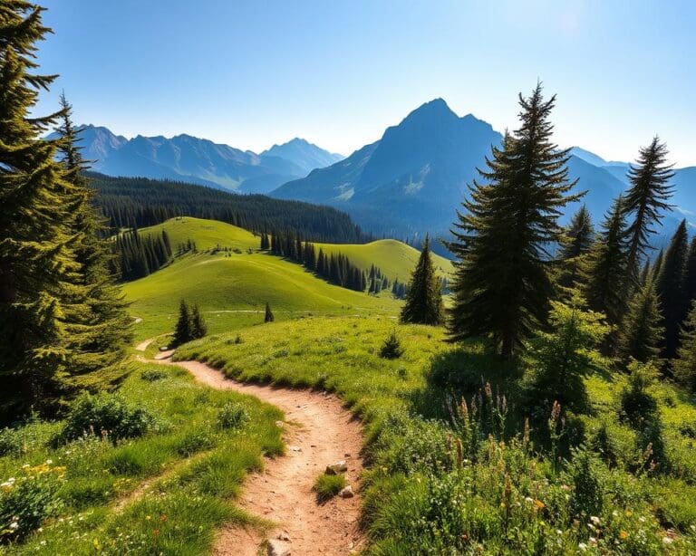 Wie findest du gute Wanderwege fuer Einsteiger?