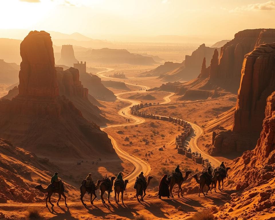 Wie planst du eine Reise entlang alter Handelsrouten?