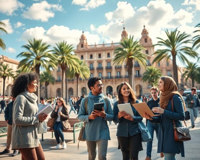Warum zieht Barcelona Schüler und Studenten an?