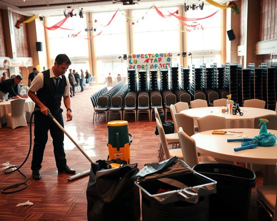 Was bietet ein Reinigungsservice nach Events?