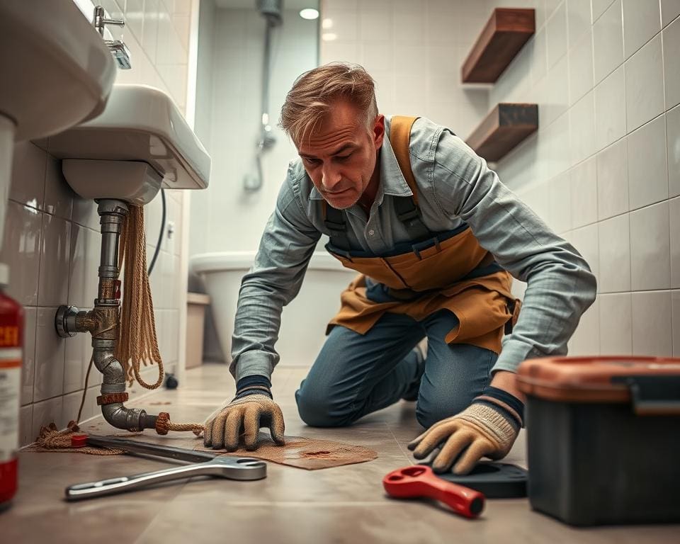 Was leistet ein Sanitärinstallateur bei Wasserschäden?