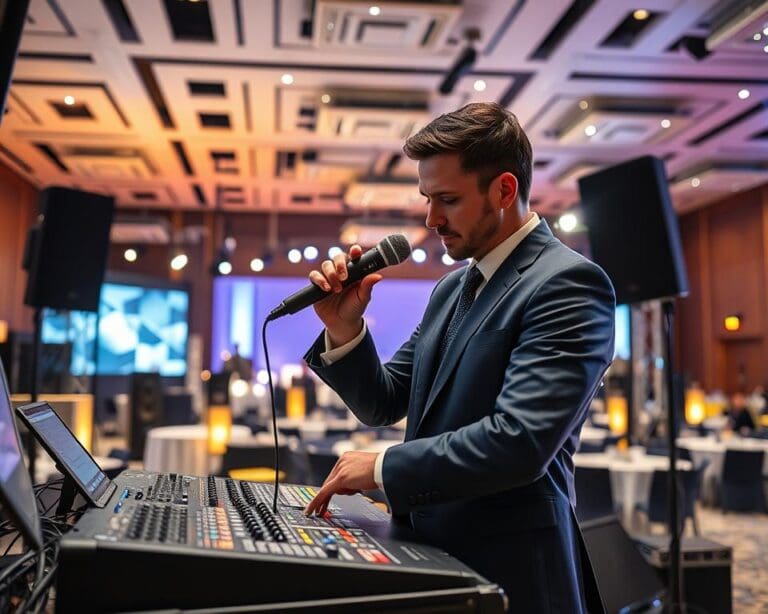 Was leistet ein Technikverleih für Veranstaltungen?