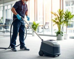 Was macht ein Gebäudereiniger im Gewerbebereich?