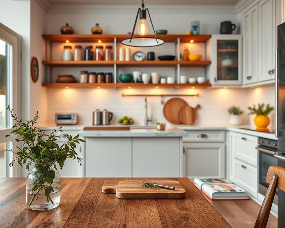 Was sind stilvolle Dekoideen für die Küche?