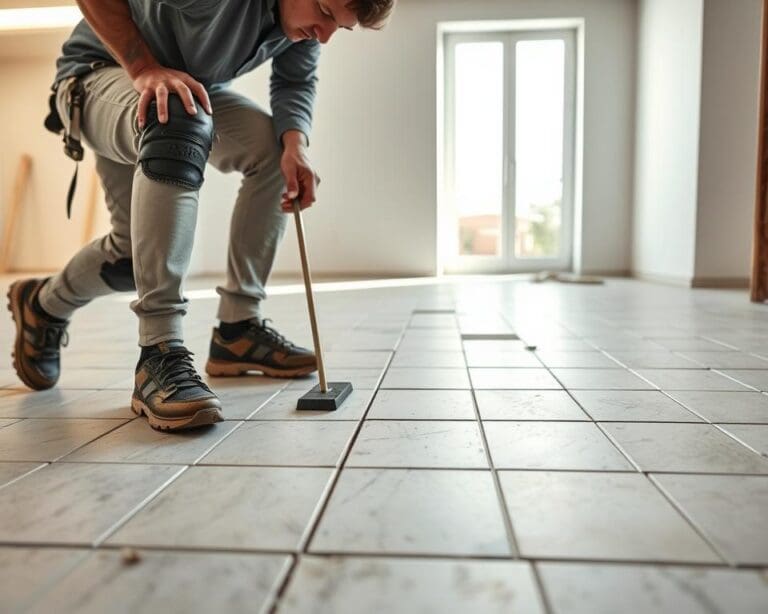 Wie arbeitet ein Fliesenleger im Innenausbau?