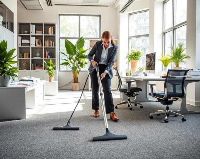 Wie arbeitet ein Reinigungsservice für Büros?