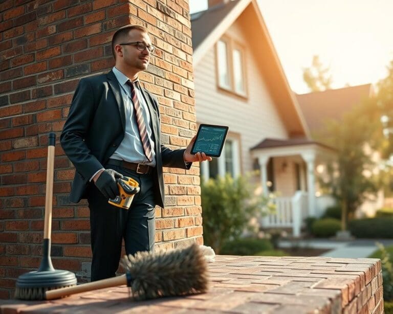 Wie arbeitet ein Schornsteinfeger heute effizient?