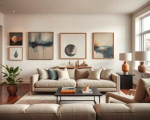 Wie integriert man Kunst dezent ins Wohnen?