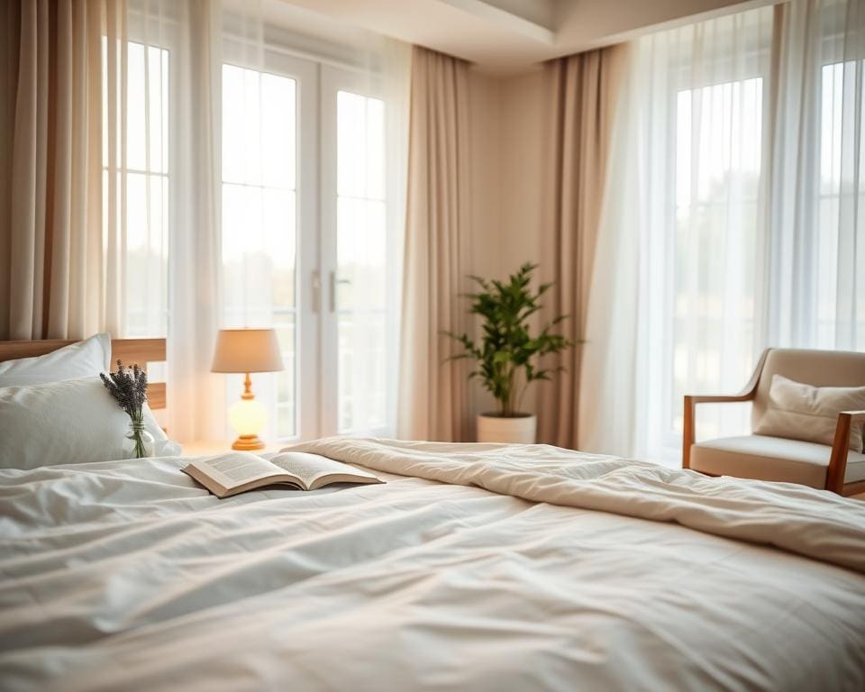 Wie schafft man Ruhe im Schlafzimmer?