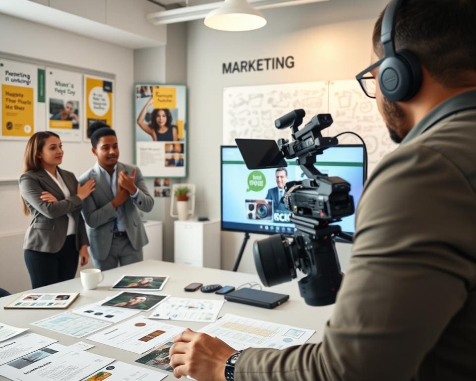 Wie unterstützt ein Videoproduzent Marketingprojekte?