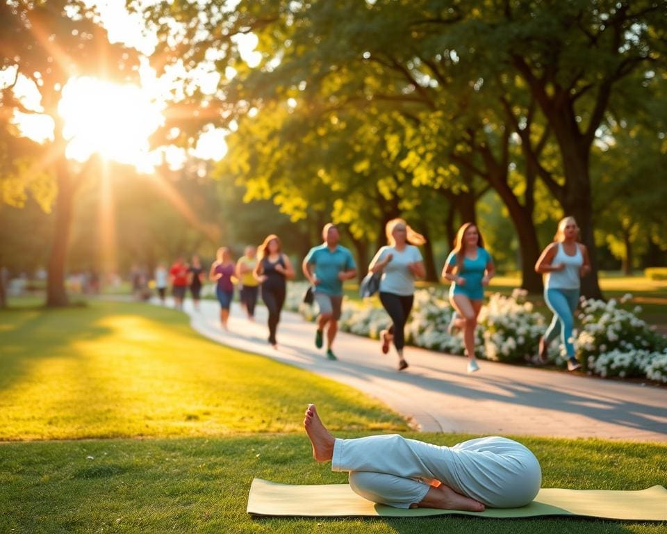 Wie kombiniert man Aktivität und Ruhe?