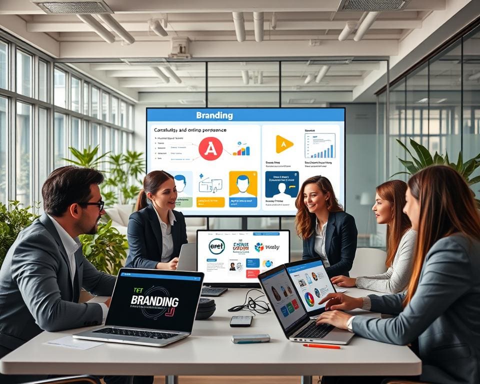 Wie unterstützt Branding eine professionelle Onlinepräsenz?