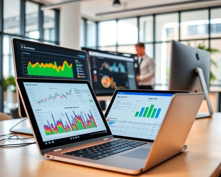 Wie unterstützt Finanzsoftware die Vermögensübersicht?