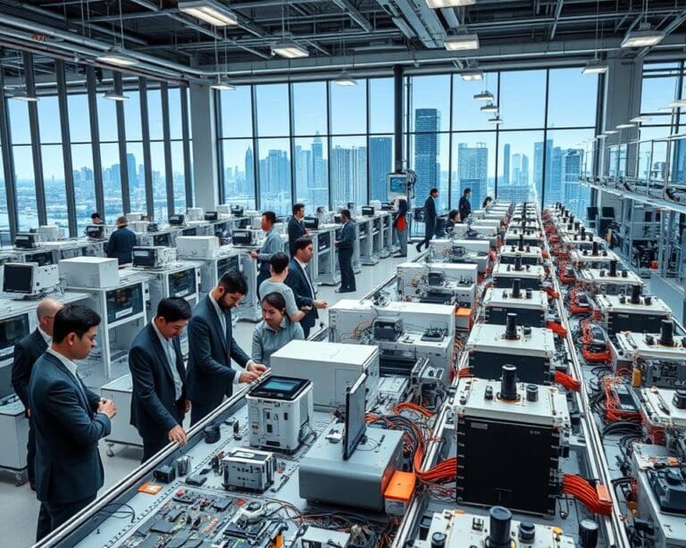 Technologiebranche investiert in Halbleiterproduktion