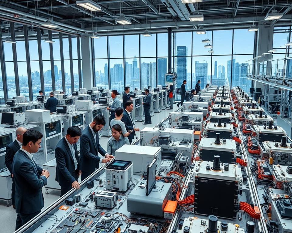 Technologiebranche investiert in Halbleiterproduktion