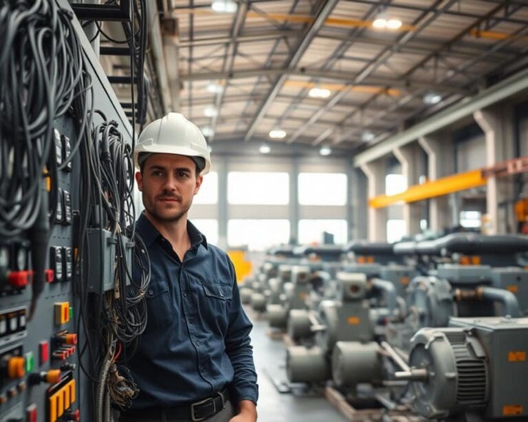 Was macht ein Elektrotechniker in industriellen Anlagen?