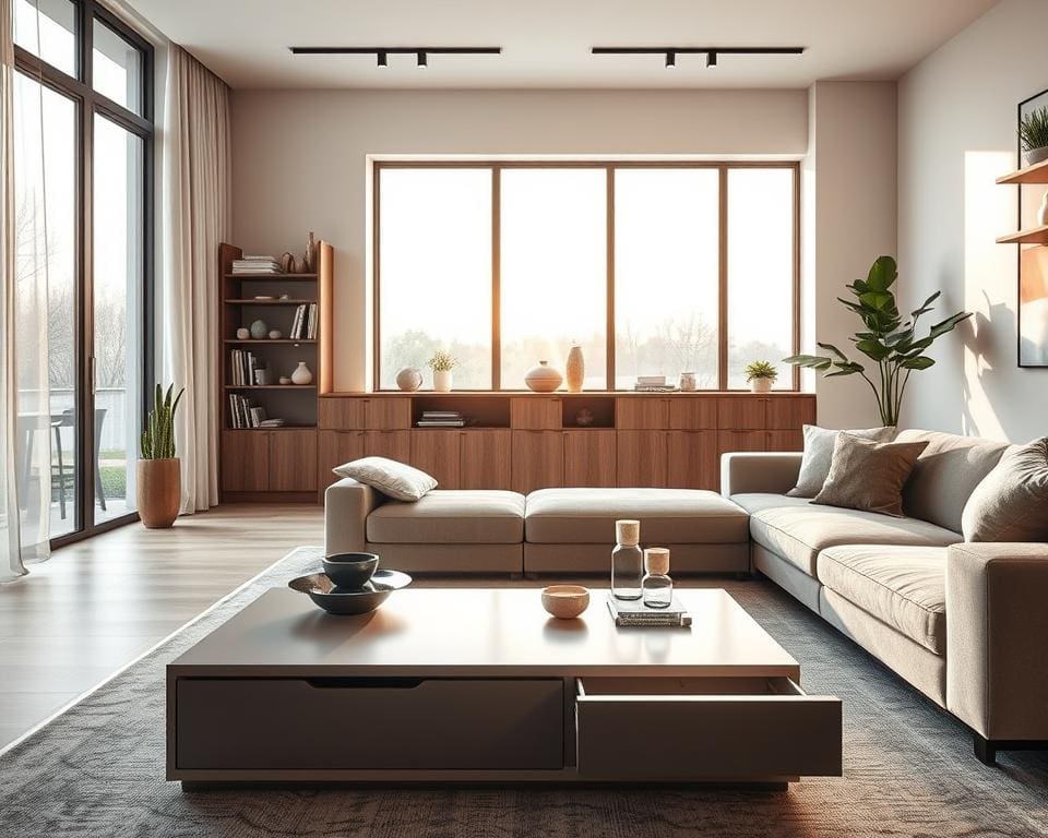 Wie integriert man Stauraum unauffällig?