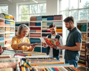 Wie wählt man passende Textilien?