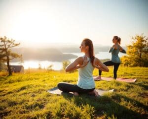Sport und Entspannung kombinieren