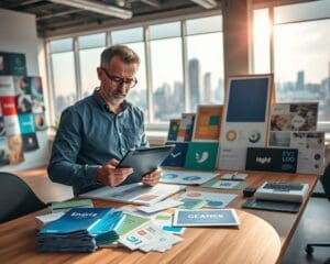 Was macht ein Grafikdesigner für Markenauftritte?