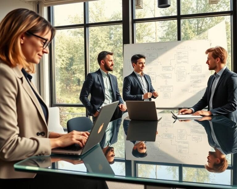 Arbeitsprozesse Unternehmen