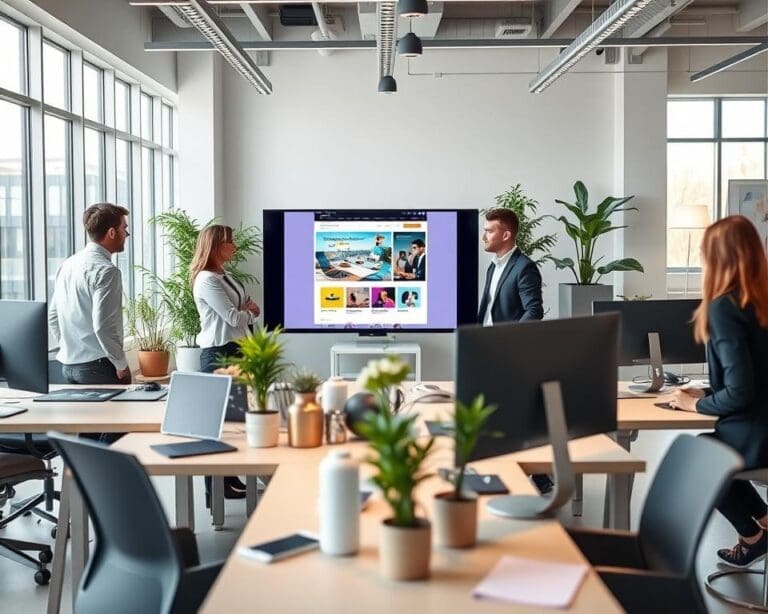 modernes Webdesign Firmen
