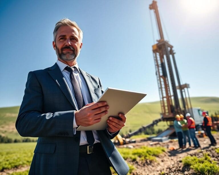 Erdwärmebohrung